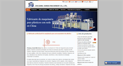 Desktop Screenshot of jd-machine.es
