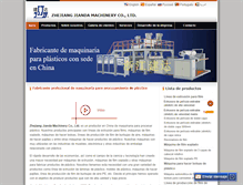Tablet Screenshot of jd-machine.es